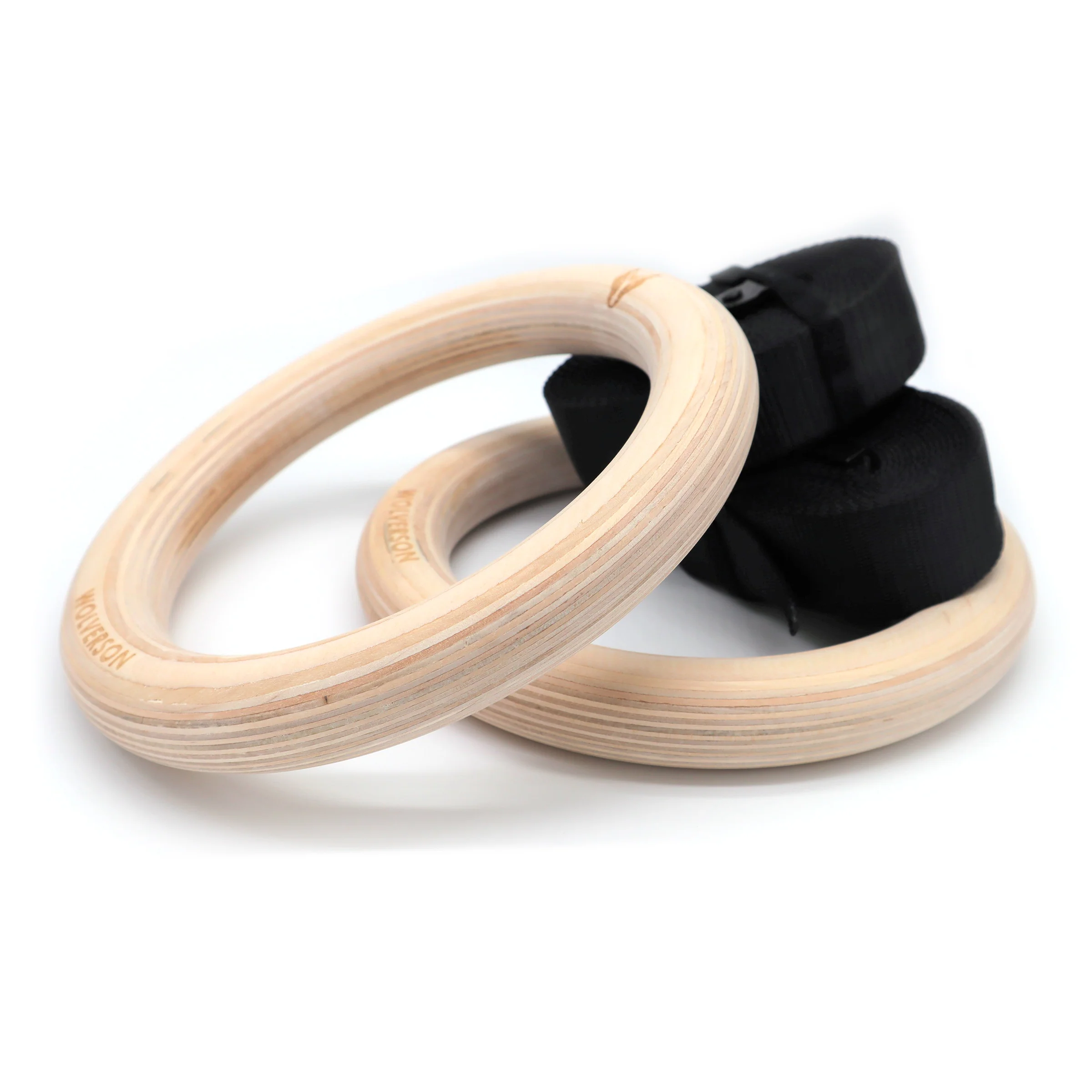  Wood Rings w/Strap